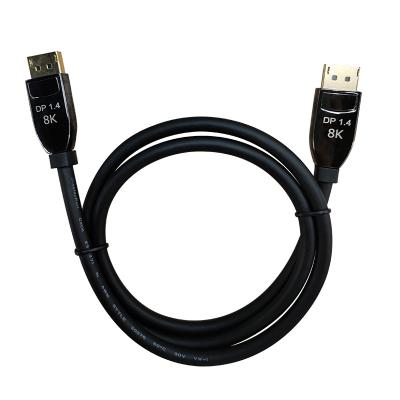 China COMPUTER Factory Sale 32.4Gbps 7680X4320 @60Hz Resolution 24K Gold Plated 8K To Display Port Cable 1.4 Displayport Cable 1.4V DP To DP Cable for sale