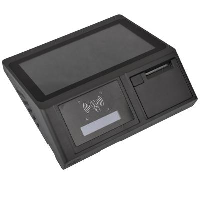 China Handheld Computer POS Terminal Android Device With 80mm Width Auto Cutter Thermal Printer for sale