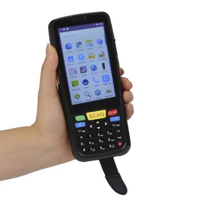 China Smartphone P6S Rugged Android 7.0 Portable 1D/2D Barcode Scanner High Frequency 4G Wifi SI RFID PDA Reader UHF Data Collector for sale