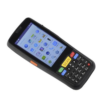 China Rugged Industrial P6S Smartphone P6S Mobile Radio Android Barcode pda pda rfid reader fingerprint scanner rugged industrial mobile 1d 2d barcode pda rfid fingerprint for sale