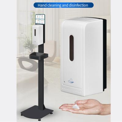 China Wholesale Automatic Foam Soap Dispenser Disinfection 1000ML Washless Sensor Sanitizer Alcohol Soap Dispenser for sale