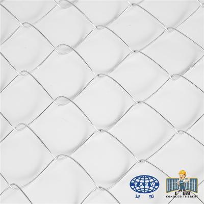 China Easily Installed Cyclone Chainwire Galvanized Chain Link Fence Factory Price for sale