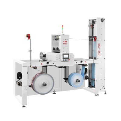 China High Quality Automatic Building Material Stores High Precision Loading-Paper Roll Wallpaper Rewinding Machine for sale