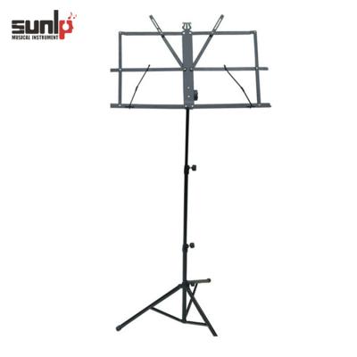 China Portable Musical Instrument Stand Adjustable Folding Sheet Music Stand for Sheet Music for sale