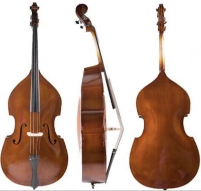 China Laminated OEM LAMINATED 4/4 DOUBLE BASS WITH BAG AND BOW for sale