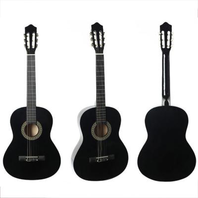 China BASSWOOD PLYWOOD Hot Sale Nylon POLISHED Guitar Manufacturer 39inch 4/4 Classical Guitar for sale