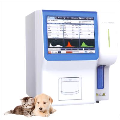 China Clinical Analytical Analyzer 3 Piece Fully Automatic Blood Machine Hematology Instruments Hematology Analyzer CC-3200 Differential Veterinary for sale