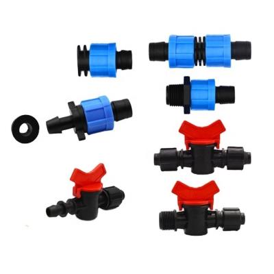 China Connect Drip Tape Irrigation Kit Drip Tape 16mm Fittings For Agriculture Irrigation Use for sale