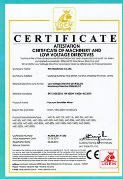 CE - Mic Machinery Technology Co., Ltd.