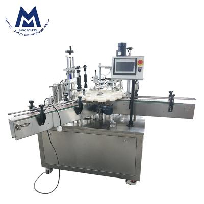 China Small Vacuum Beverage Automatic Liquid Sample Bottle Price Pouch Perfume Crimping Capping Filling Machine for sale