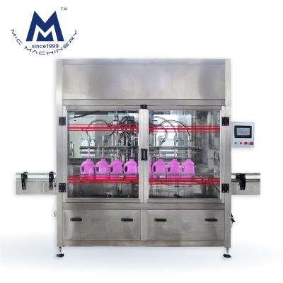 China Long Warranty Automatic Food MIC Beard Liquid Soap Oil Filling Capping Machine For Bottles for sale