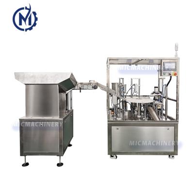 China 1ml Chemical Prefill Automatic Teeth Whitening Adhesive Disposable Gel Paste Syringe Filling Machine Line for sale