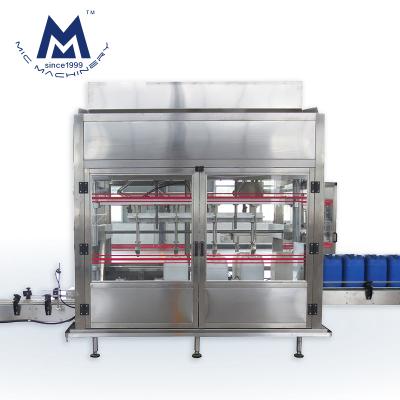 China Beverage Micmachinery MIC-ZF4 Automatic Liquid Bottle Filling Machine 20 Liters for sale