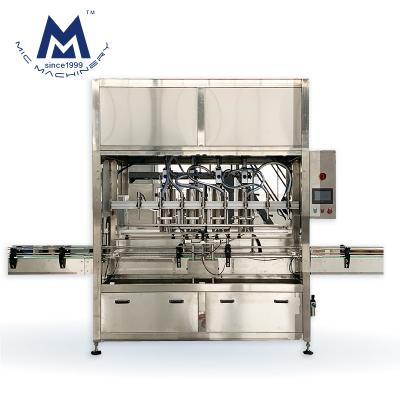 China Linear Type Piston Pump Automatic Volumetric Dough Filling Pizza Cream Sauce Bread Food Honey Machine for sale