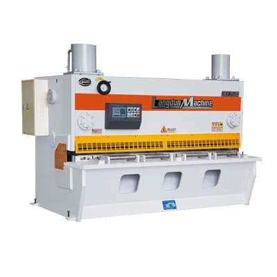 China Industrial Metal Cutting 6*2500mm hydraulic steel shearing machine metal cutting machine electric shears for sale