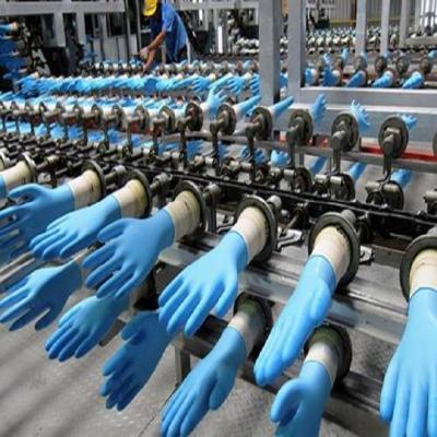 China Het medische van het de Productielijnnitril van Latexhandschoenen Wegwerpproduct van de de Handschoenenproductielijn Te koop