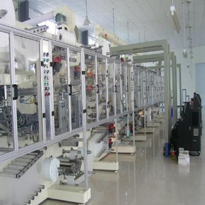 Chine Chaîne de production féminine de serviette hygiénique équipement de Zhixue Company à vendre