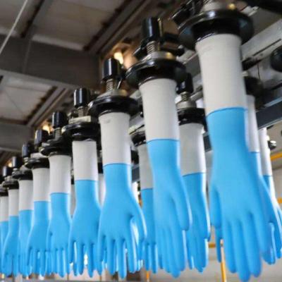 China High Speed Medical Latex Gloves Production Line 220V for sale