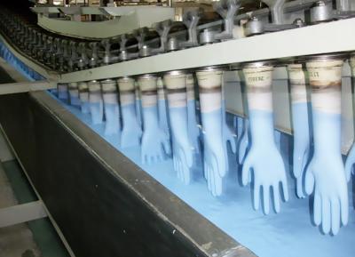 China 220V 380V Latex Gloves Production Line 5.7x1.8x1.5m for sale