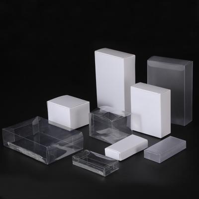 China OEM Disposable Custom Gift Box Folding Transparent PVC PET Clear Plastic Acetate Packaging Box for sale