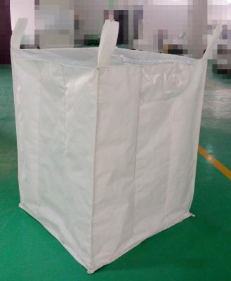 China UN 500kg 1000kg 1ton big flexible container fibc jumbo fabric bag for sand, fertilizer and transportation for sale