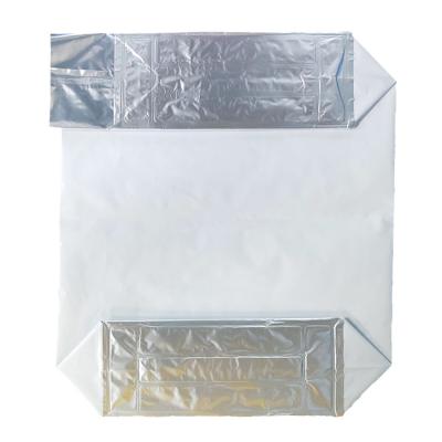 China Custom Printing 20Kg 25Kg Food Heat Seal Food Grade Foil Packaging Aluminum Plastic Valve Bags For Chemicals for sale