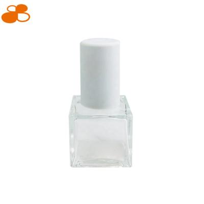 China Personal Care 30ml Square Clear Frosted Liquid Foundation Pump Glass Airless Bottle For Cosmetic for sale