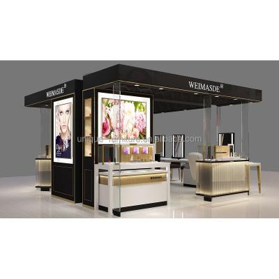 China Modern Customized Cosmetics Show Free Kiosk Design Skin Care Kiosk For Shopping Mall For Sale for sale