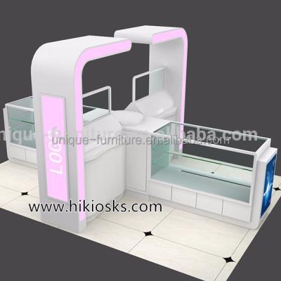 China Factory direct sale fashionable beauty hair salon furniture | hair dressing kiosk design | barber shop for sale for sale