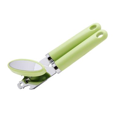 China Sustainable Single Manual Metal Can Opener With Long Handle for sale