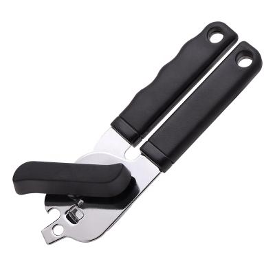 China Viable Easy To Grip Portable Manual Can Opener Can Opener With Plastic Handle for sale