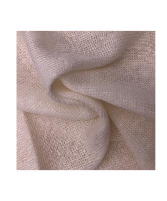 China Anti-Mildew 100%linen Rib Fabric Mercerized Hemp Ramie Blended Organic Cotton Knitted for sale