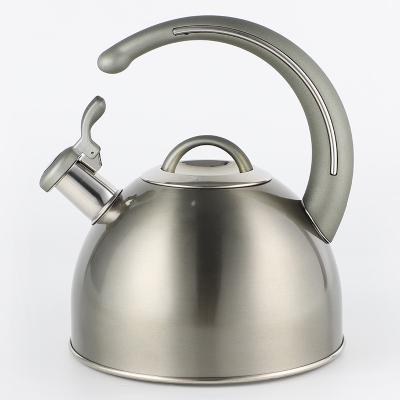 China New Design Modern Stainless Steel Whistling Kettle for sale