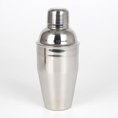 China Metal Stainless Steel Cocktail Shaker Bottle for sale