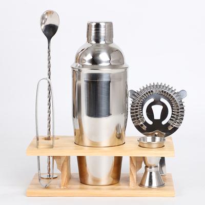 China Boston Bartender's Stainless Steel Cocktail Shaker Kit Viable Set for sale