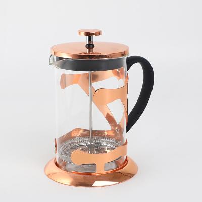 China Viable Hot Selling French Press Coffee Maker Portable French Tea Coffee Maker for sale