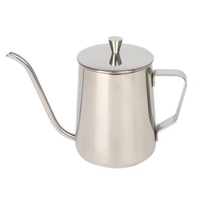 China 250ml 350ml 600ml Modern Narrow Stainless Steel Long Spout Pour Over Coffee Kettle For Hand Drip Coffee for sale