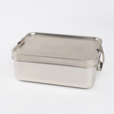 China Leakproof Food Container Stainless Steel Eco-friendly Freshness Preservation Bento Box Lunch Box for sale