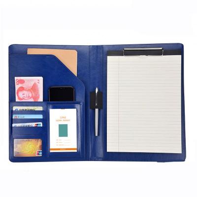 China Mini File 5000 Business Maker Multifunction Leather Folder A4 Wireless Online Case 4000 Mah Rhinestone Zipper Document Free Folder for sale