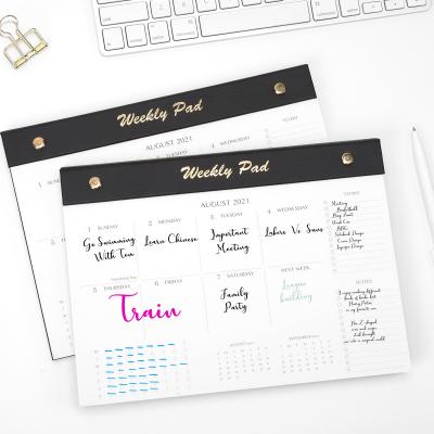 China Desk Calendar Good Quality Business Office Note Yearly Office Diary Program Weekly Calendar for sale