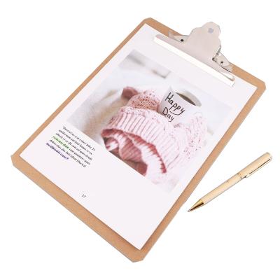 China Witn I wooden clipboard small menu file clipboard frame plastic jumbo tennis clipboard luxury marble luxury caring acrylic for sale