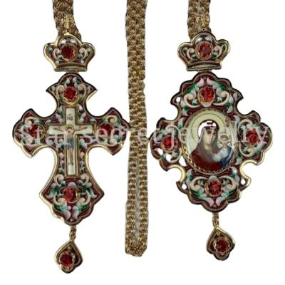 China Wholesale High Quality Christian Large Brooch Europe Large Pendant Cross Necklace for sale