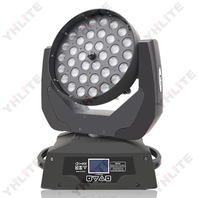 China STAGE 36X10W LED Moving Head Lights Wash 4in1 Zoom Led Moving Head Light DJ Party Club Stage Moving Head Light for sale