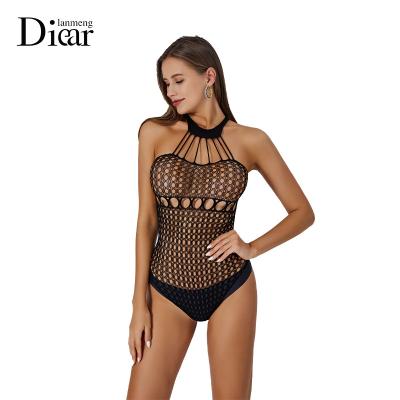 China Exotic Sexy High Quality High Quality Hollow Out Babydoll Lingerie Slutty Fishnet Sexy Costumes For Allure Mature Women for sale