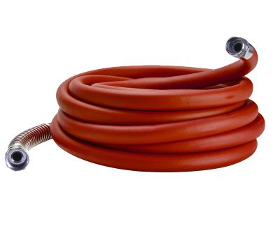 China Watering and Gardening RUBBER WATER HOSE with GHT Brass Fittings for sale