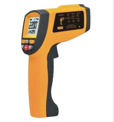 China GM2200 Non Contact 200°C to 2200°C Infrared Temperature Measuring Thermometer - Orange + Black (1 x 9V) for sale