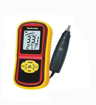 China GM63B Mini Pocket Size High Accuracy Ultrasonic Vibrometer Digital LCD Display Vibration Analyzer Meter for sale