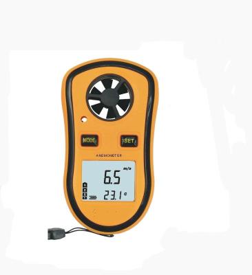 China GM8908 Pocket Size LCD Display Digital Wind Speed Temperature Measure Anemometer Ideal Tool for Windsurfing, Sailing for sale