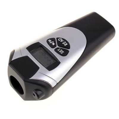 China LCD display ultrasonic distance meter with laser pointer for sale