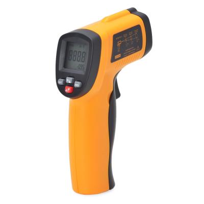 China GM550E Non Contact Portable -50°C to 550°C 12:1 Industrial Infrared Thermometer Yellow+Black for sale